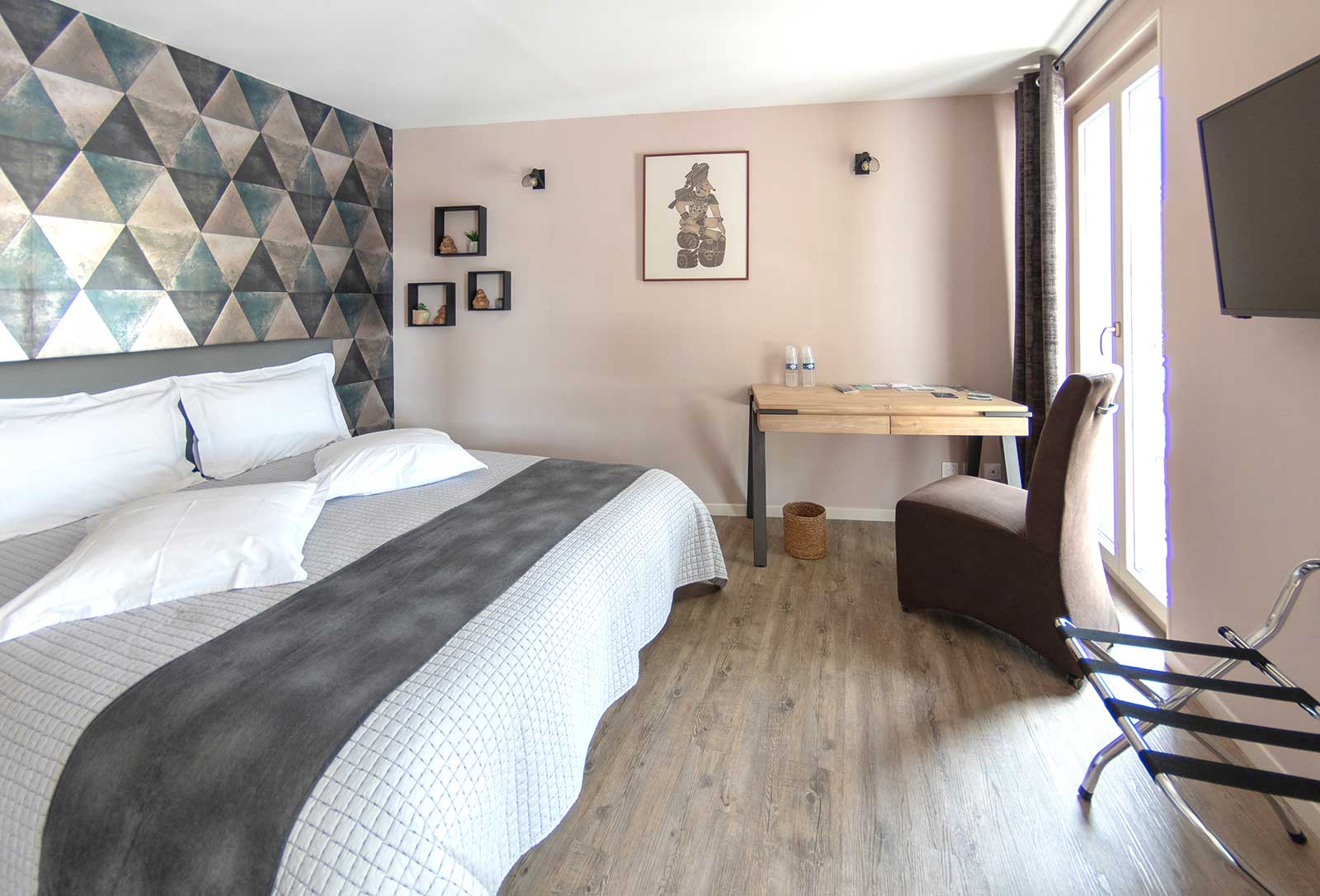 Relais de la Poste Gourdon - Chambre d'Hôte Cougnac : Chambre